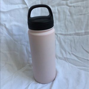 Light Pink Metal Water Bottle